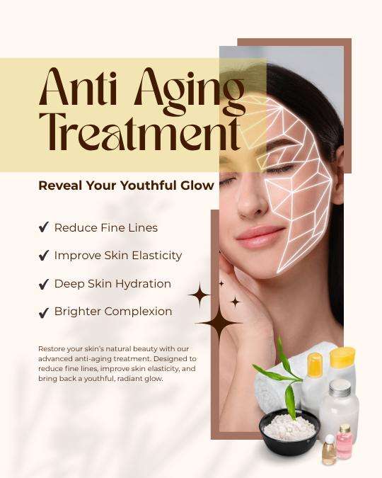 anti-aging facial Brampton